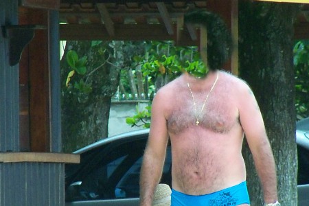 Pena não poder divulgar o rosto, pois ele é muito lindo.